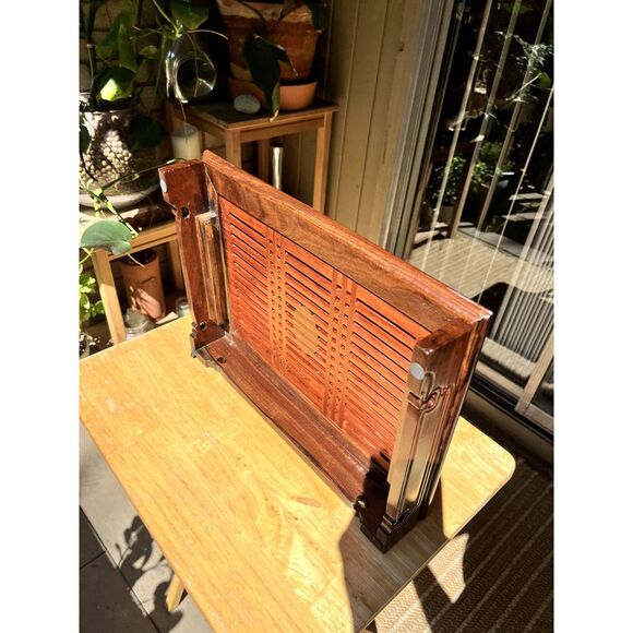 Taiwanese Tea Tray Varnished Wood - Picture 9 of 9